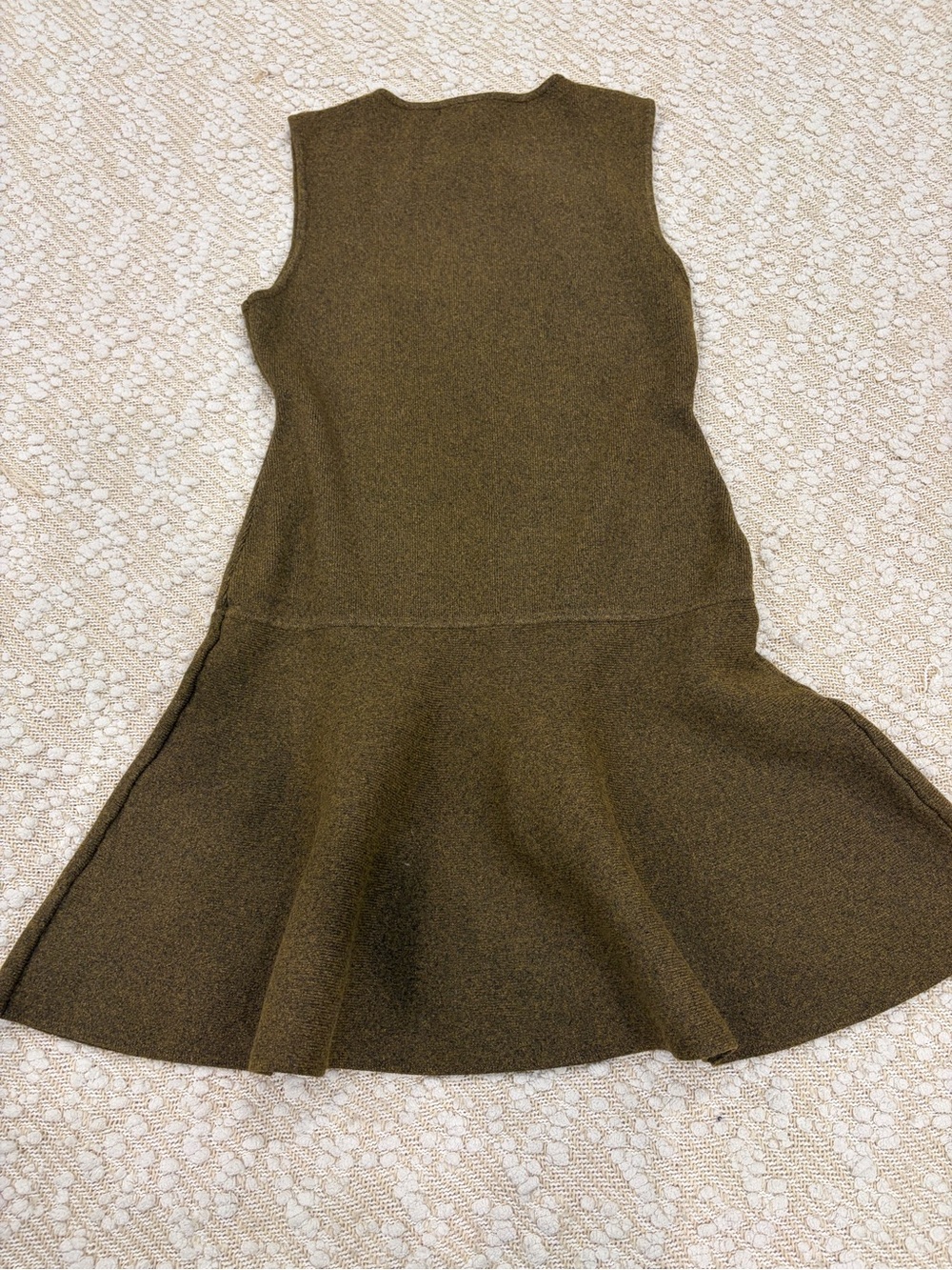 Olive green Zara dress - Picture 2 of 3